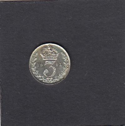 Beschrijving: 3 Pence EDWARD V